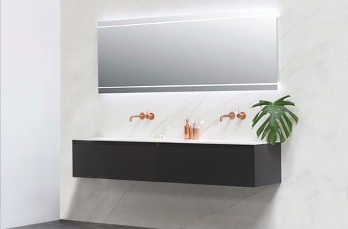 Floor type basin, double white Floor type basin, double white